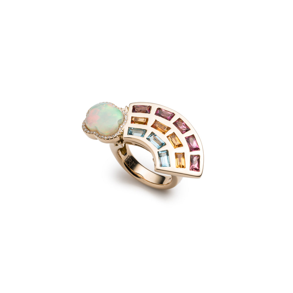 Medium Rainbow Ring