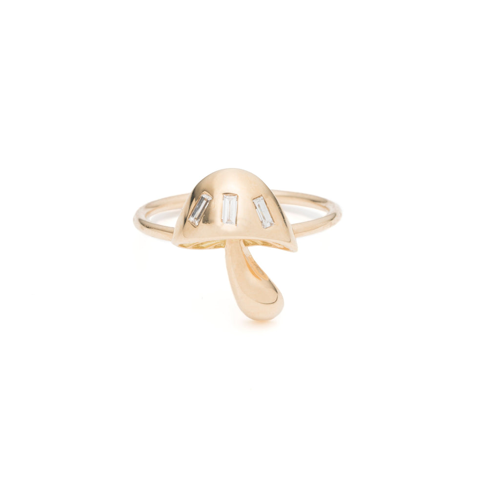 Magic Mushroom Band Ring