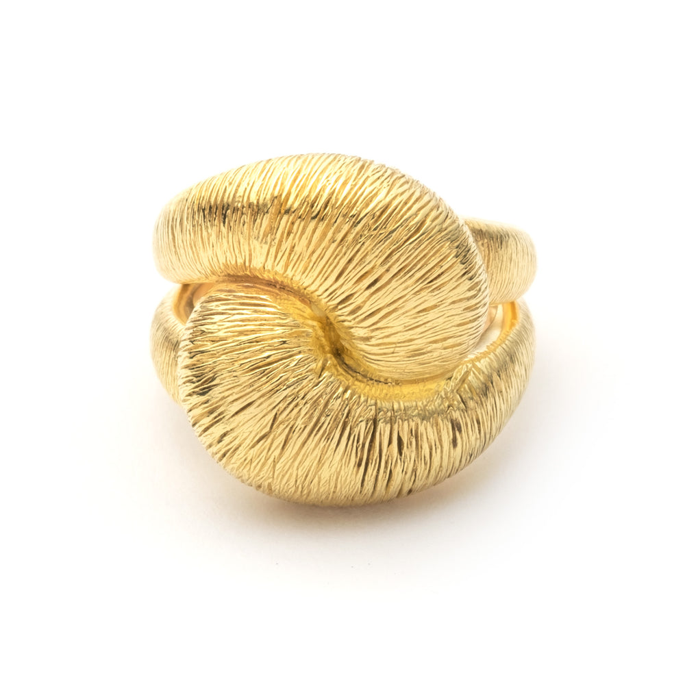 Textured Knot Ring