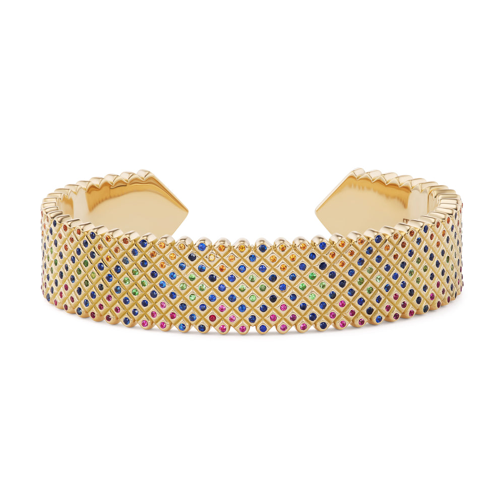 Wide Braided Friendship Cuff