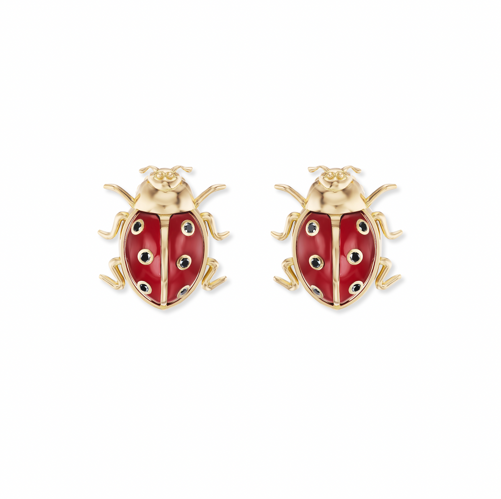Ladybug Earrings
