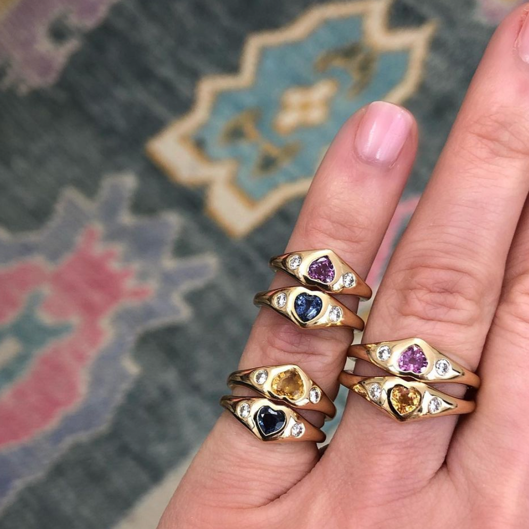Mini Heart Gypsy with Diamond Sides