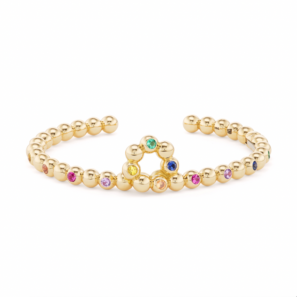 One-of-a-Kind Daisy Chain Cuff