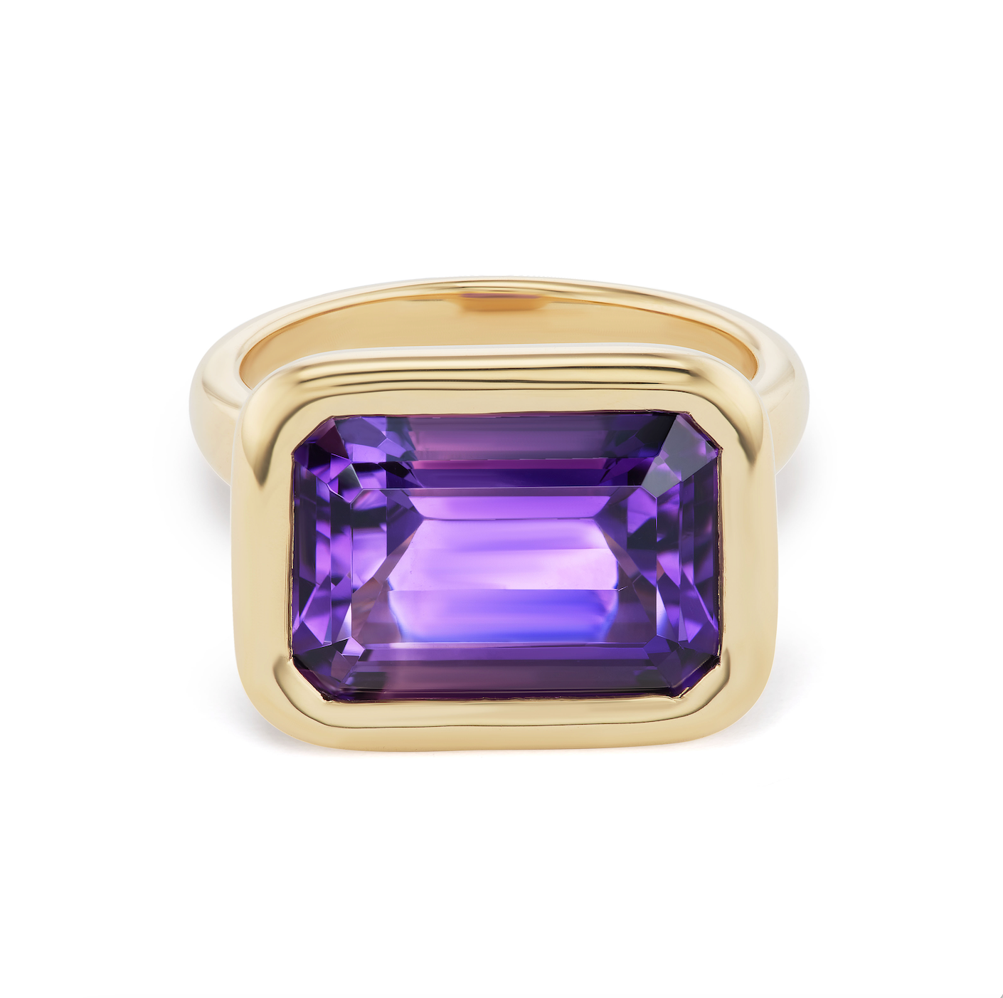 One-of-a-Kind Amethyst Pillow Ring