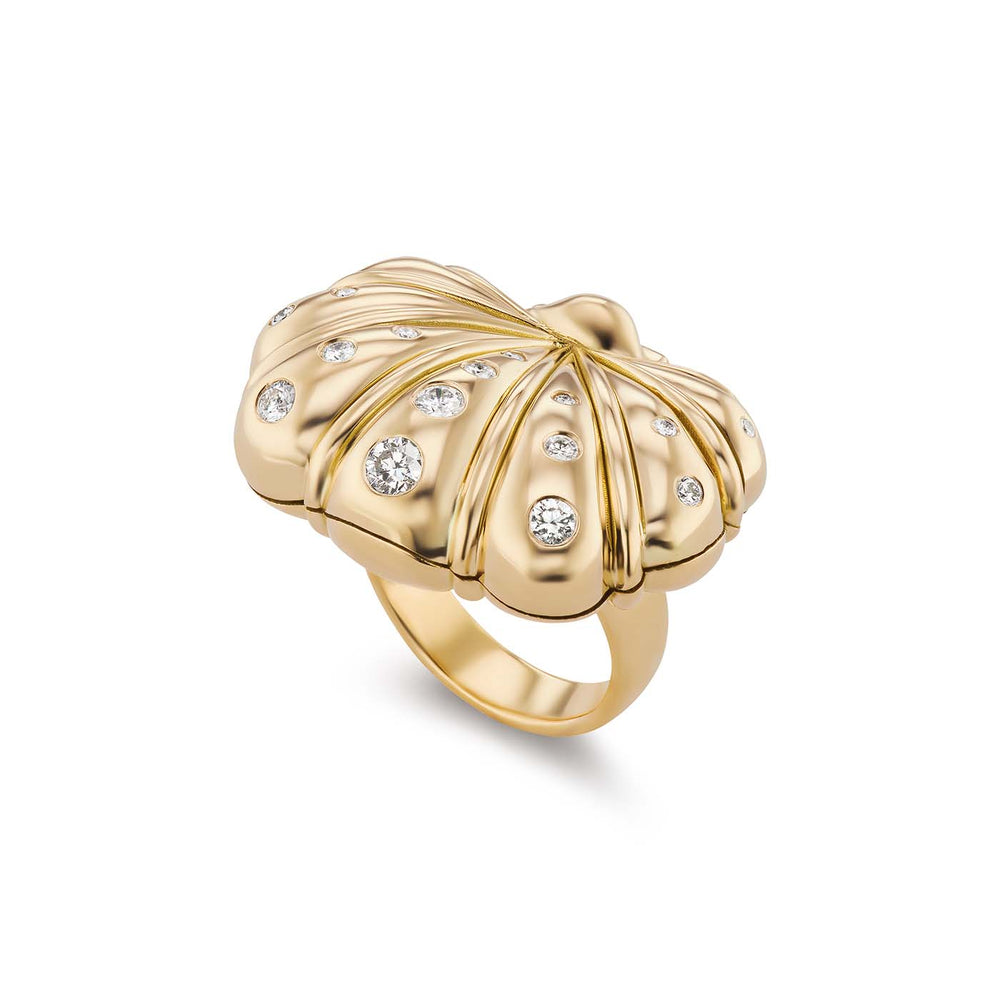 Large Clam Shell Ring