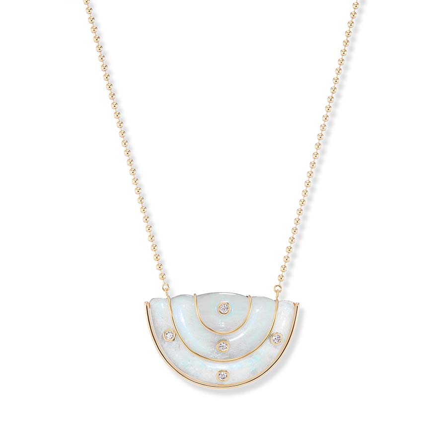 Medium Marianne Necklace on Ball Chain