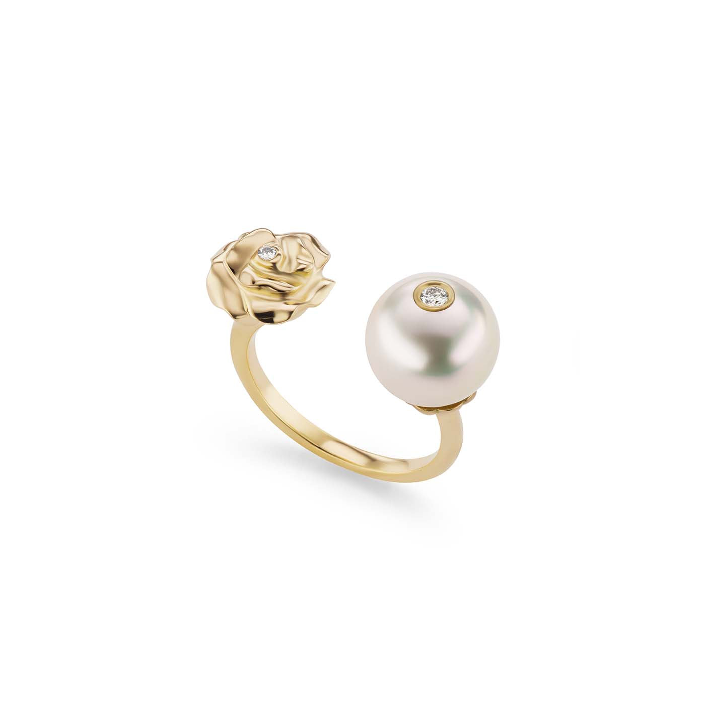 Pearl and Rose Ring