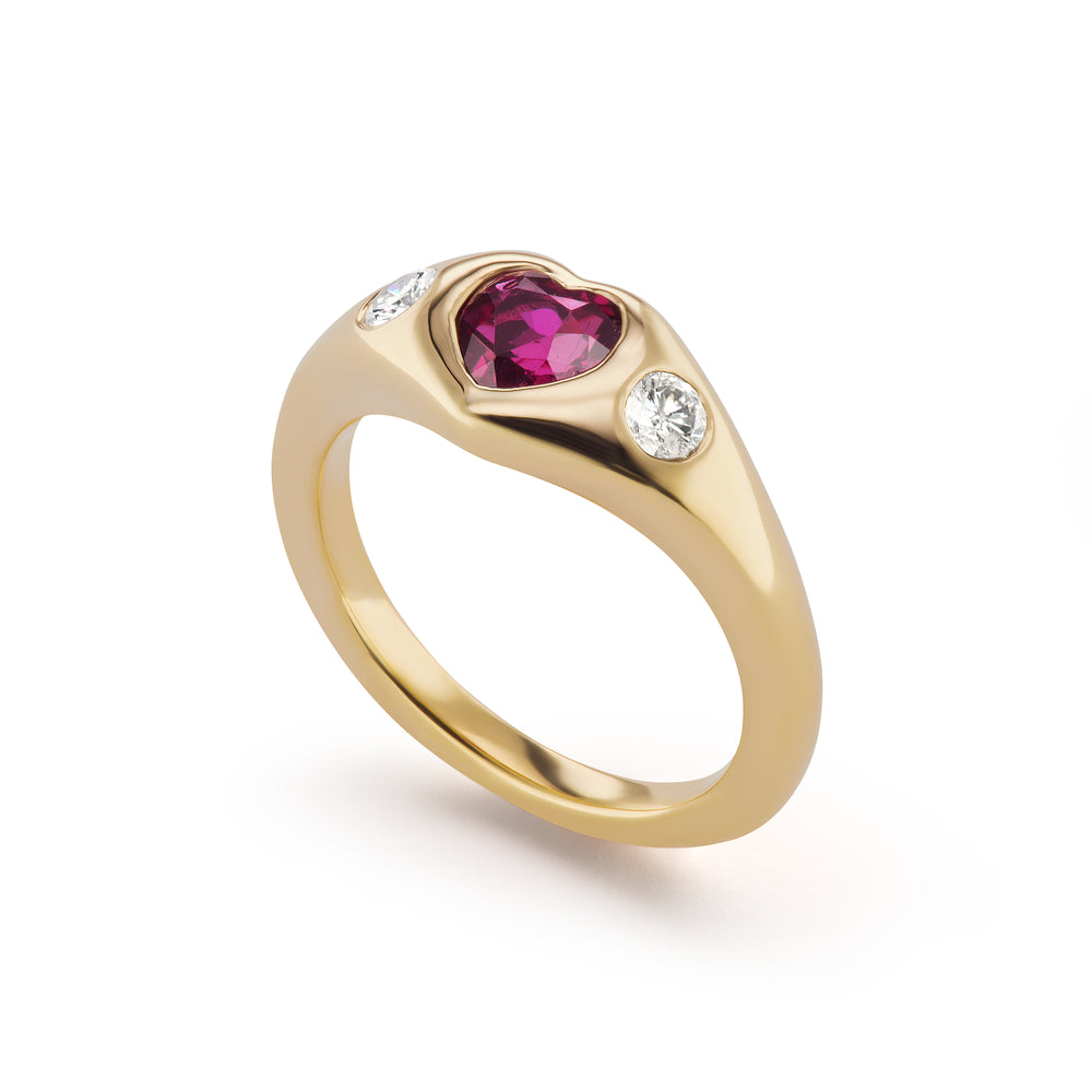 Mini Heart Gypsy with Diamond Sides