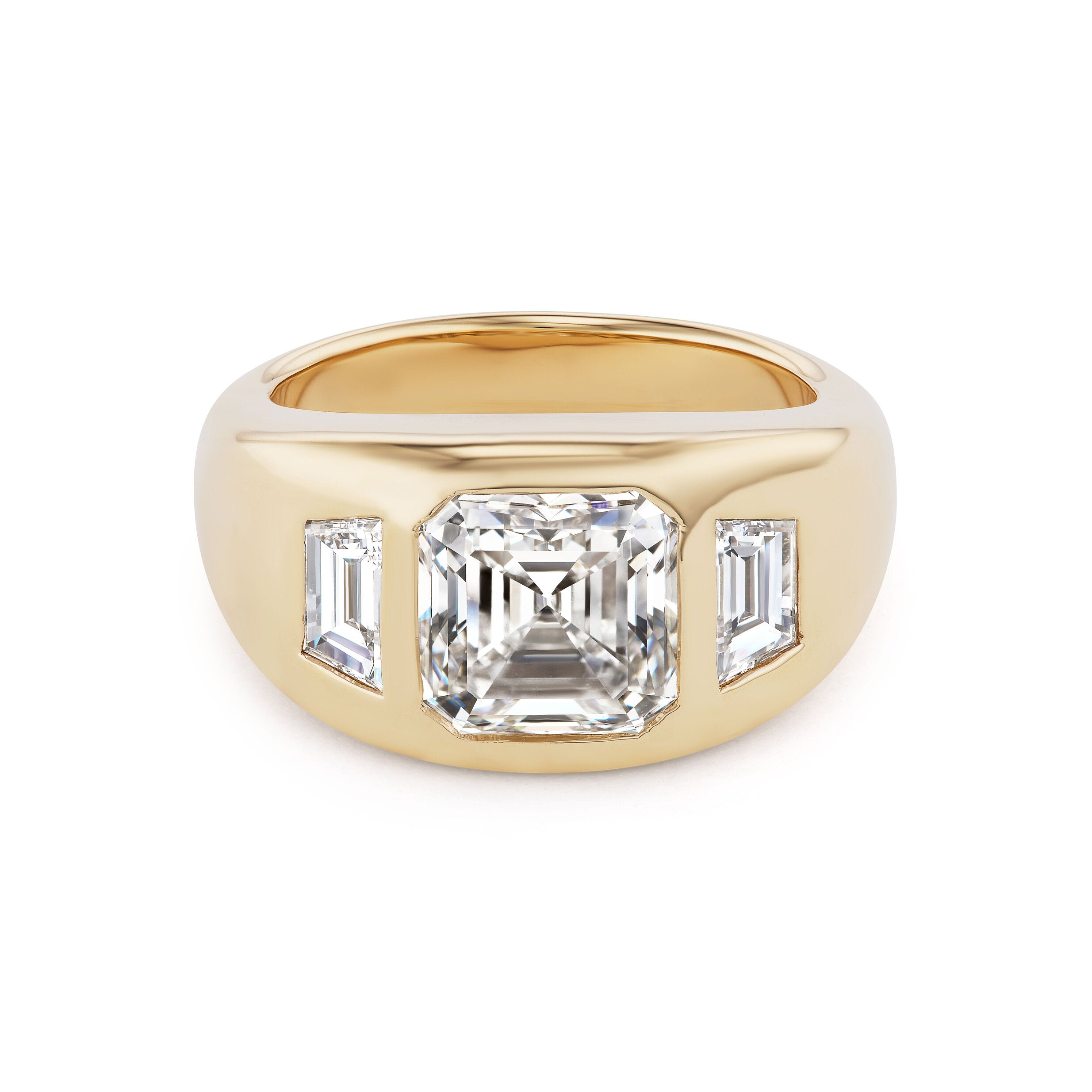 All Diamond One-of-a-Kind Gypsy Ring