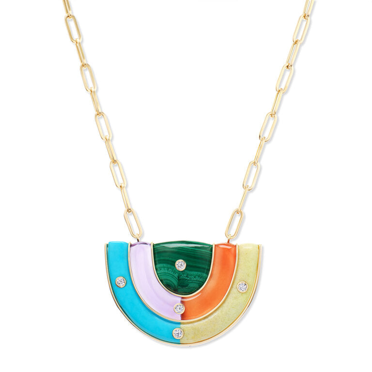 Large Marianne Necklace Paperclip Chain