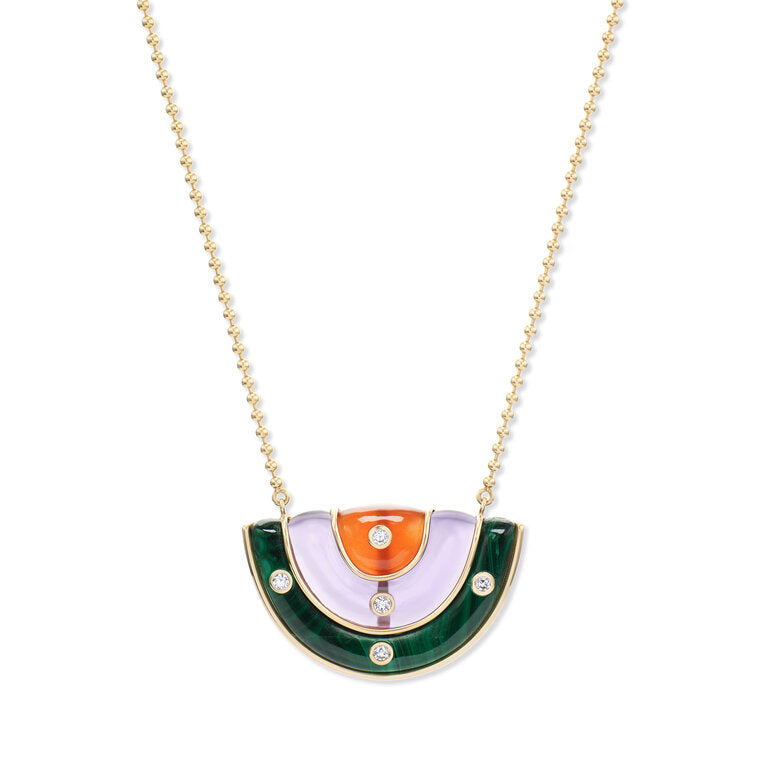 Medium Marianne Necklace on Ball Chain