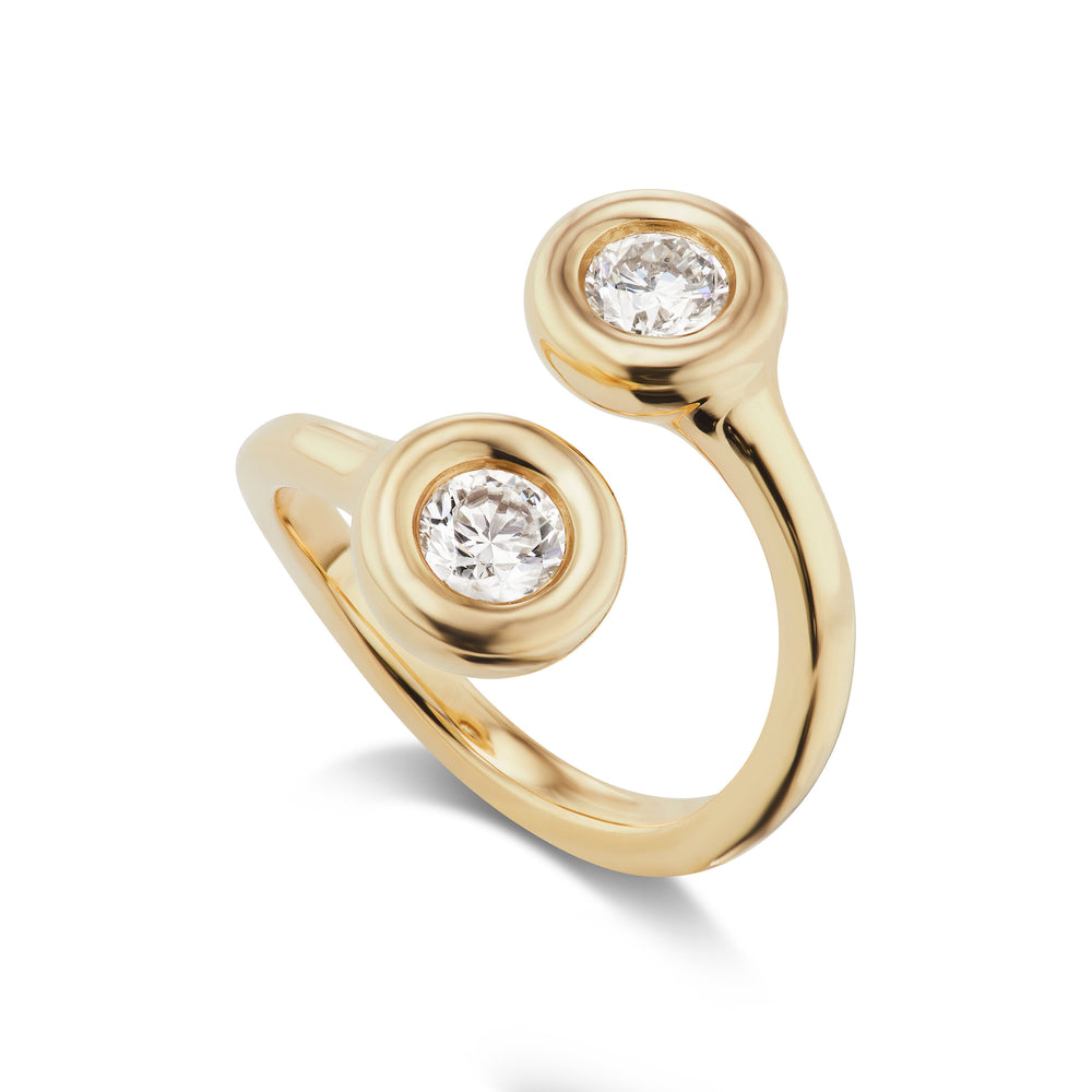 Moi Et Toi with 0.50ct Diamond Rounds