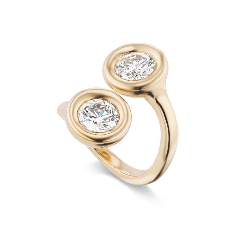 Moi Et Toi with 1.5ct Diamond Rounds